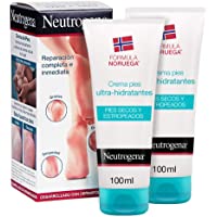 Neutrogena Crema de Pies Ultra Hidratante- Pies Secos y Estropeados- 2 x 100 ml